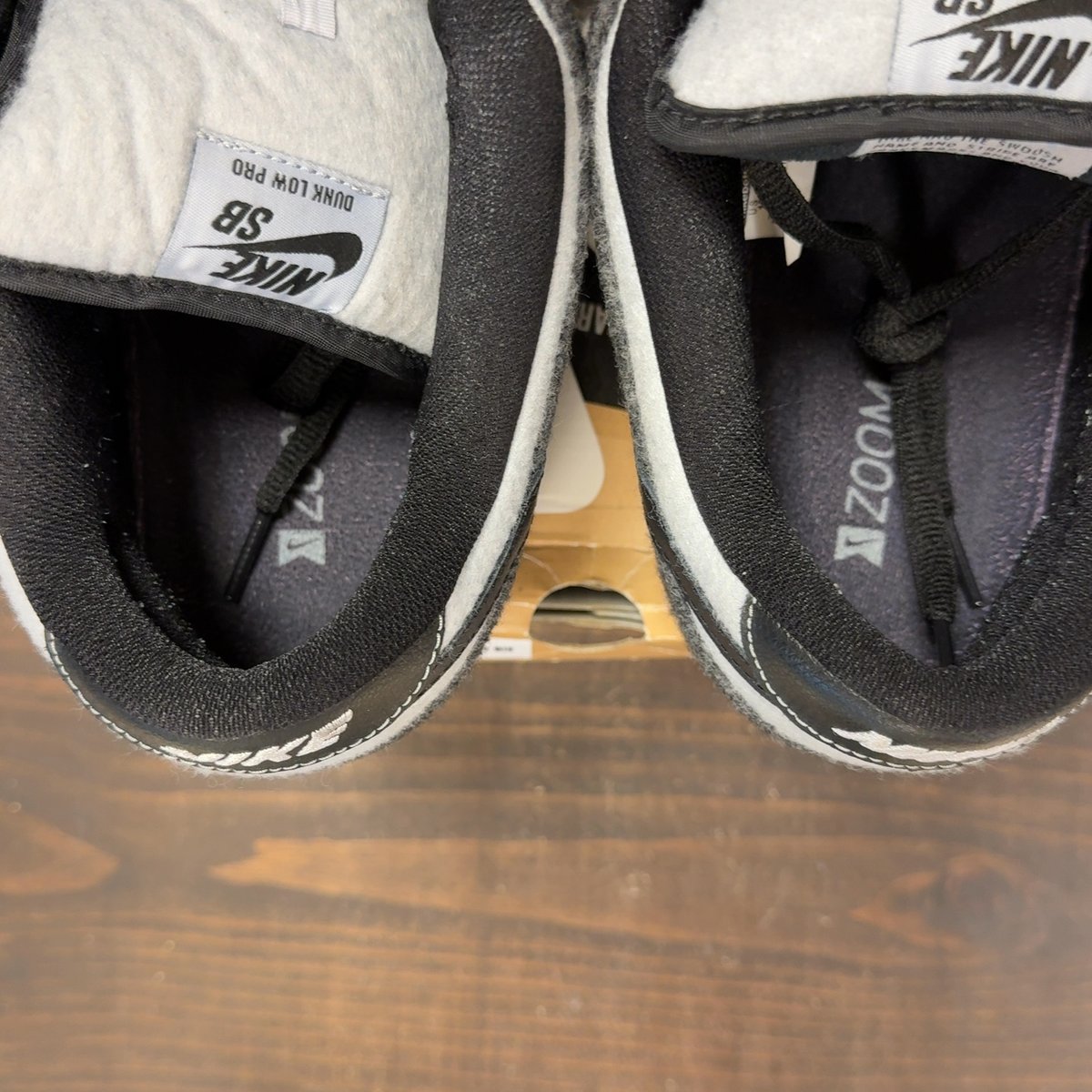 Nike Dunk Low Premium SB Wolf Grey/Black Size 12 (Pre-Owned) - aux