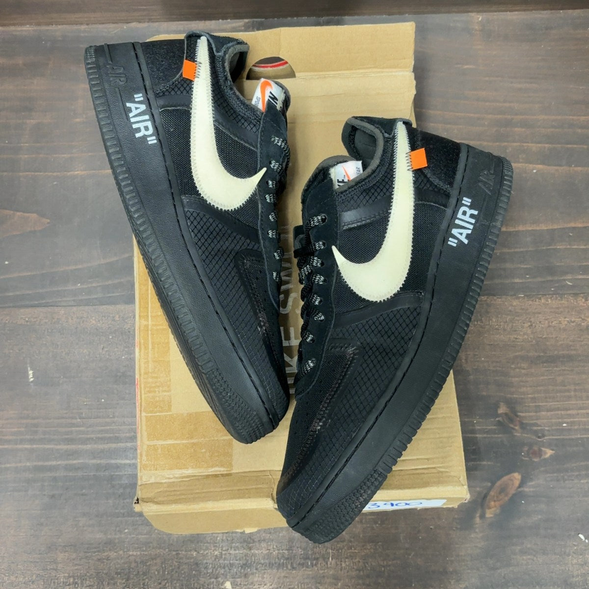 Nike Air Force 1 Low Off-White Black White - Image 2