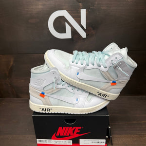 Jordan 1 Retro High Off-White Alaska - Image 1