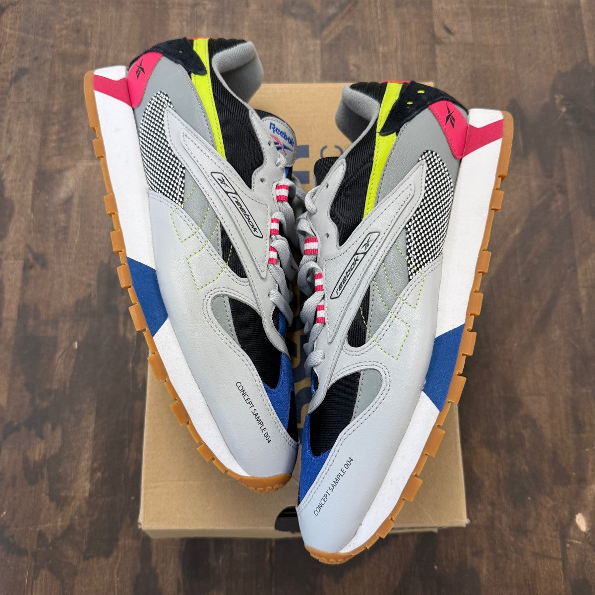 Reebok Classic Leather ATI 90s 'Skull Grey' Size 10 (Pre-Owned) - Image 1