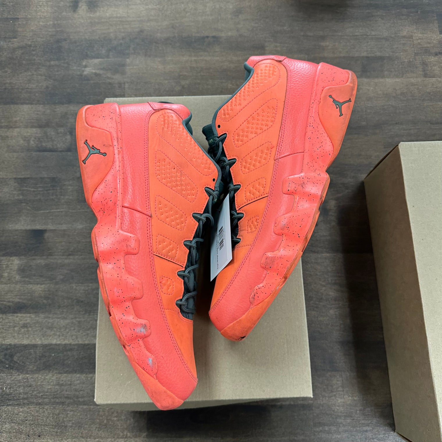 Bright Mango Jordan 9 Retro Low (USED, No Box)