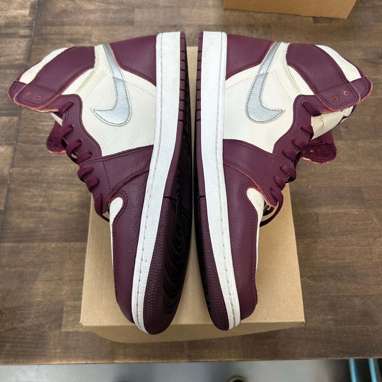 Bordeaux Jordan 1 High Retro (Used, No Box)