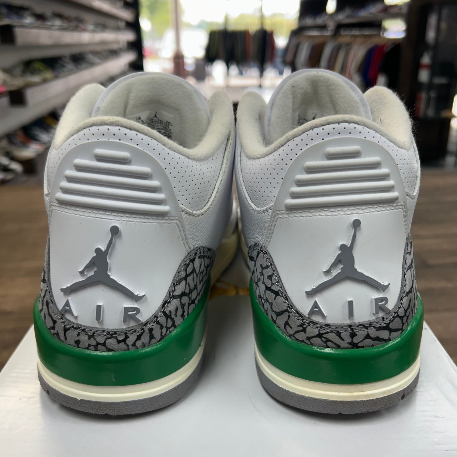 Lucky Green Jordan 3 Retro (W) (USED)