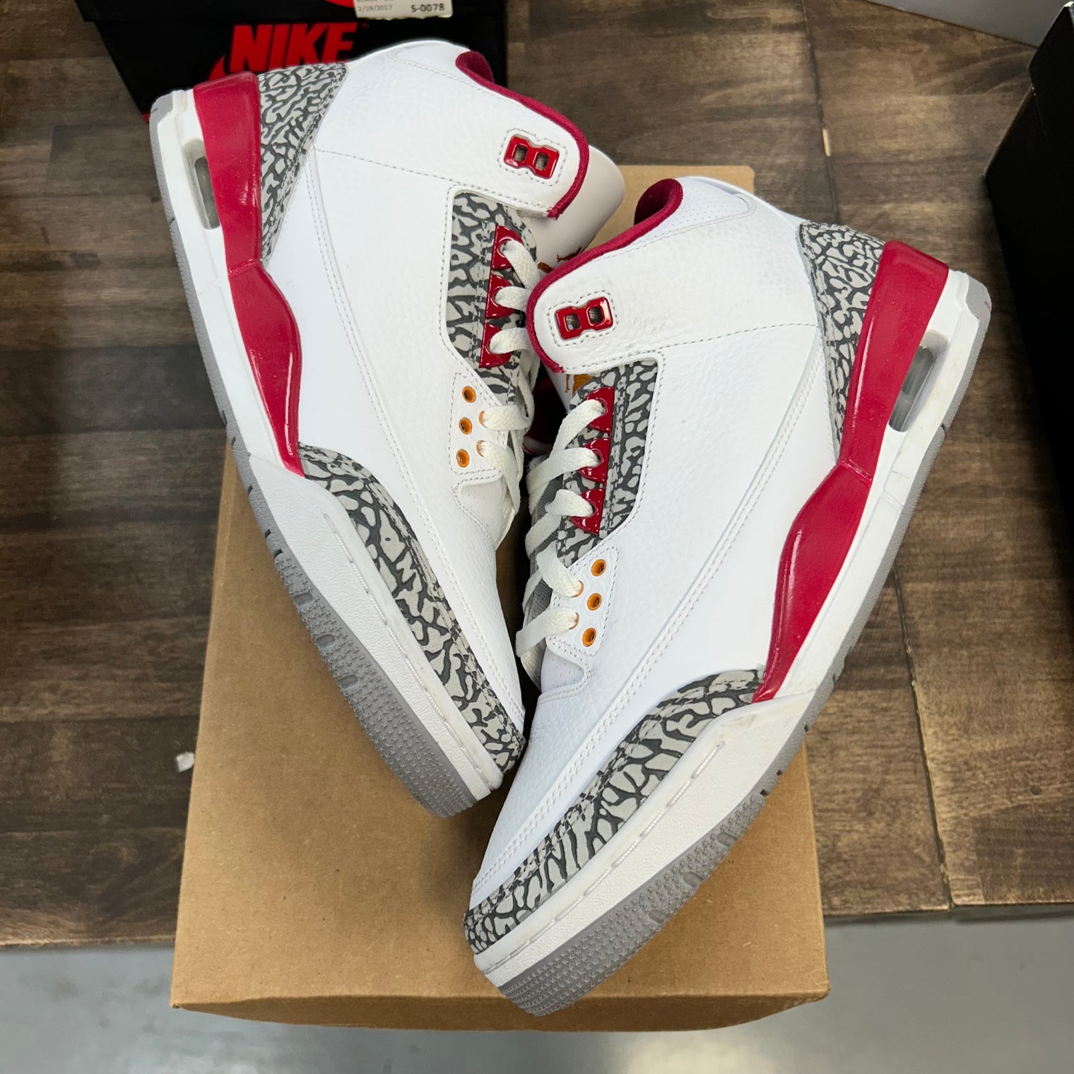 Cardinal Jordan 3 Retro (USED, No box)