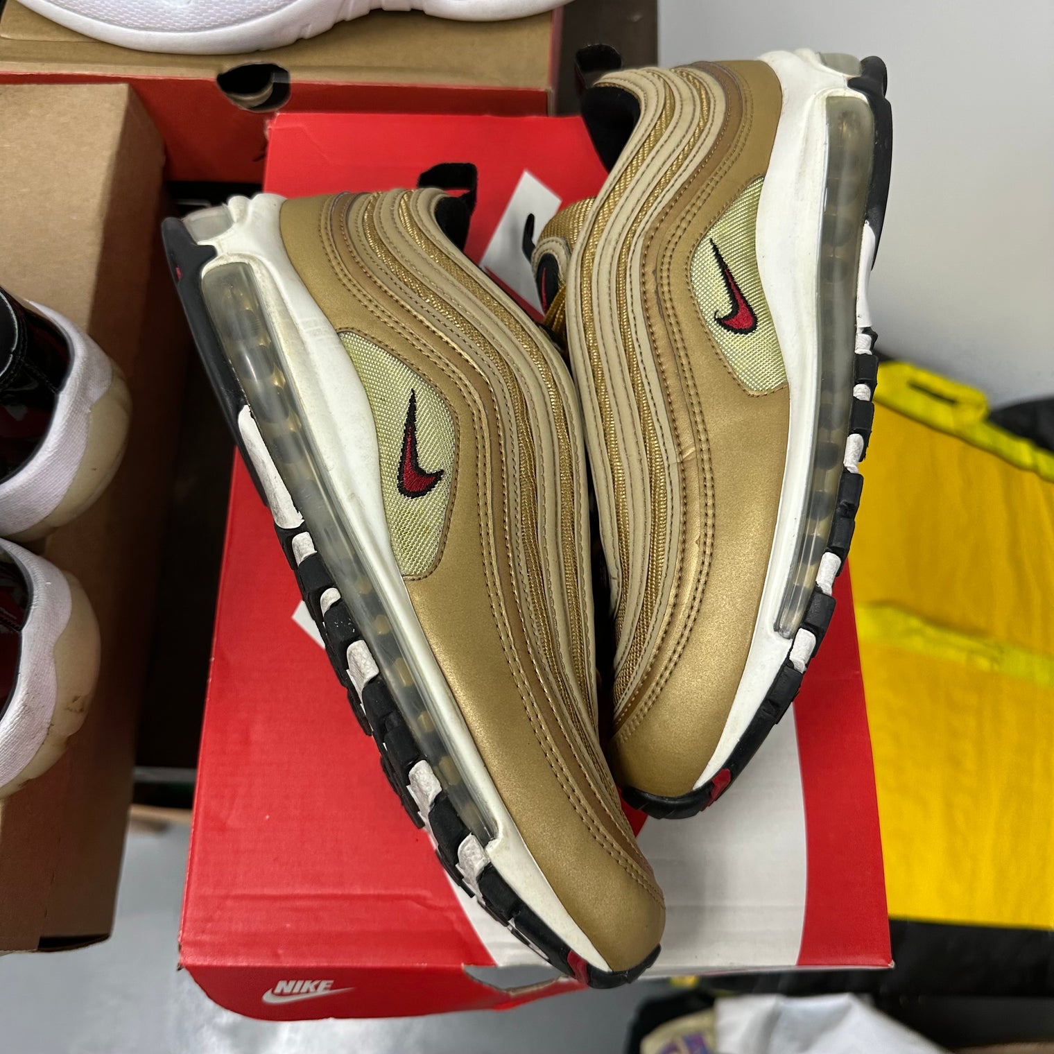 Metallic Gold Air Max 97 (2018) (USED)