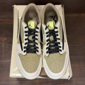 Jordan 1 Retro Low Golf Travis Scott Neutral Olive - Image 3