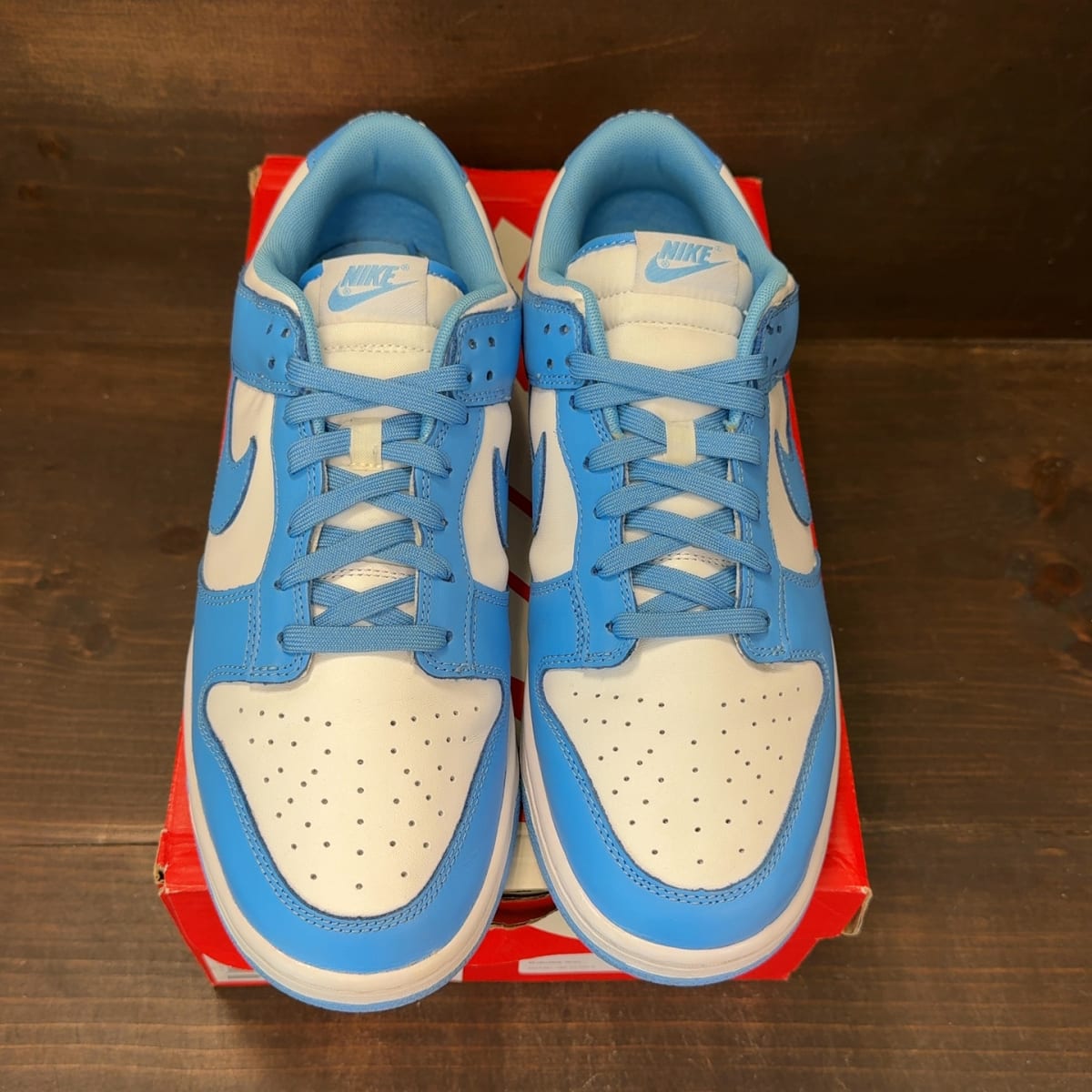 Nike Dunk Low UNC (2021) Size 12 (Pre-Owned) - tag