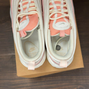 Nike Air Max 97 Summit White Bleached Coral (Women's) Size 7W (Pre-Owned) - Image 4