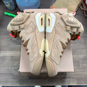 Jordan 6 Retro Travis Scott British Khaki Size 9 (Pre-Owned)