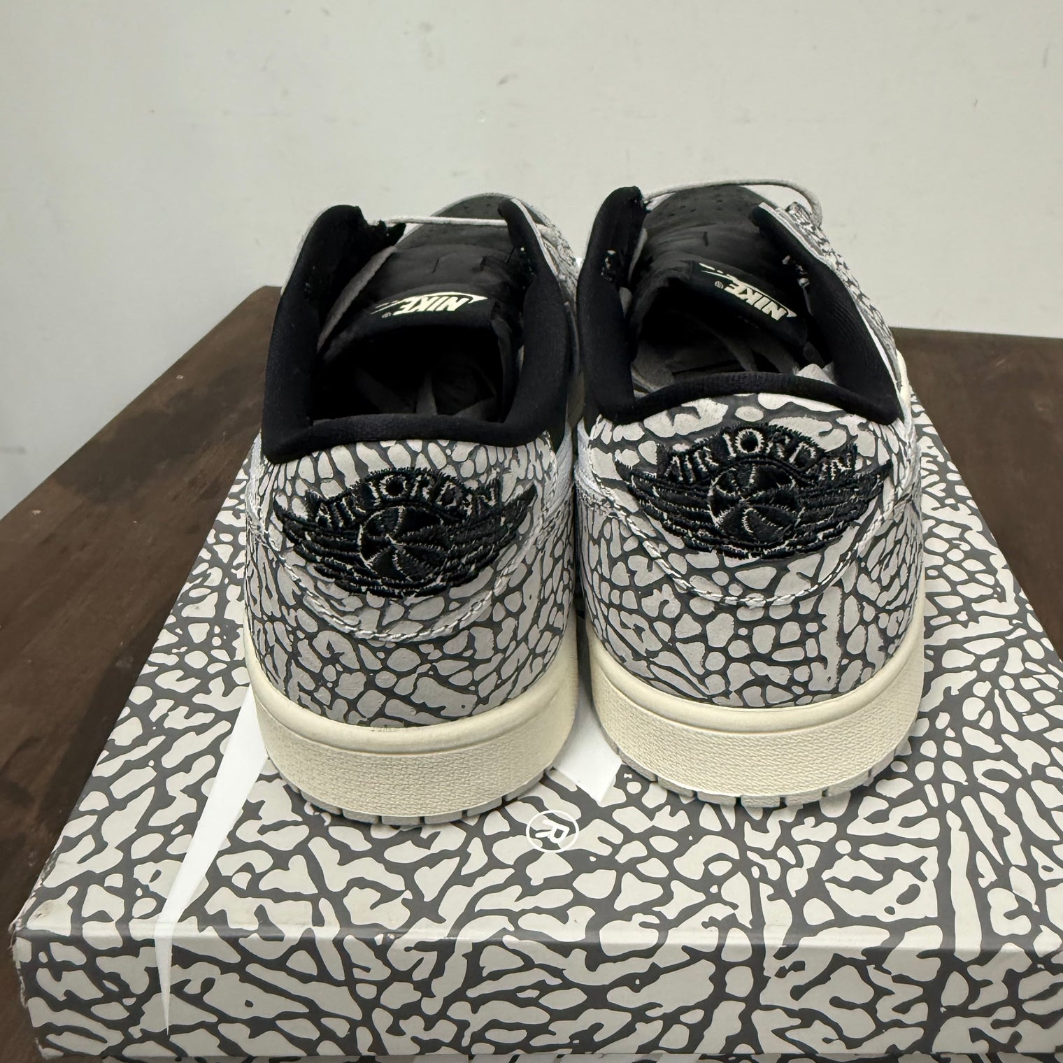 Black Cement Jordan 1 Low OG (Used)