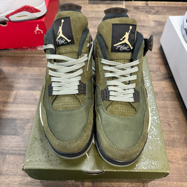 Craft Medium Olive Jordan 4 (US 12) (USED)