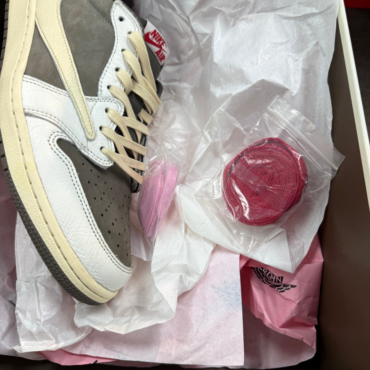Reverse Mocha Travis Scott Jordan 1 Low OG SP (Used)