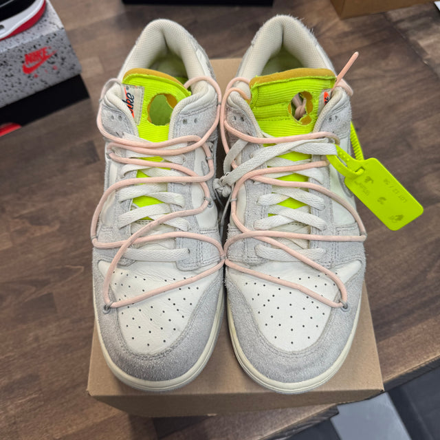 Off-White x Nike Dunk Low Lot 12 (USED, No Box)