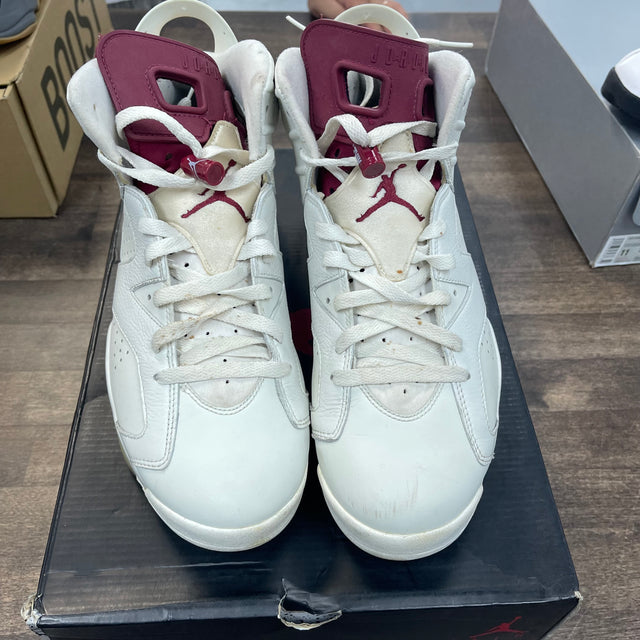 Maroon Jordan 6 (USED)