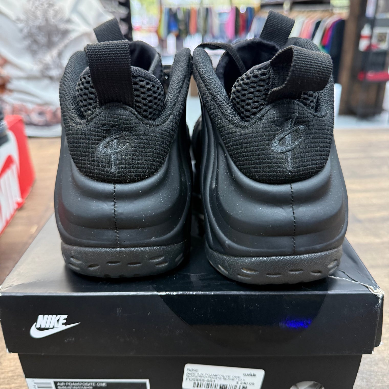 Anthracite Foamposite One (USED)