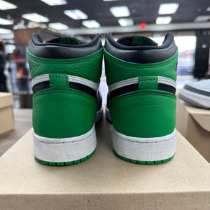 Jordan 1 Retro High OG Lucky Green (US 5Y) (USED, No Box) Size 5Y (Pre-Owned) - Image 4