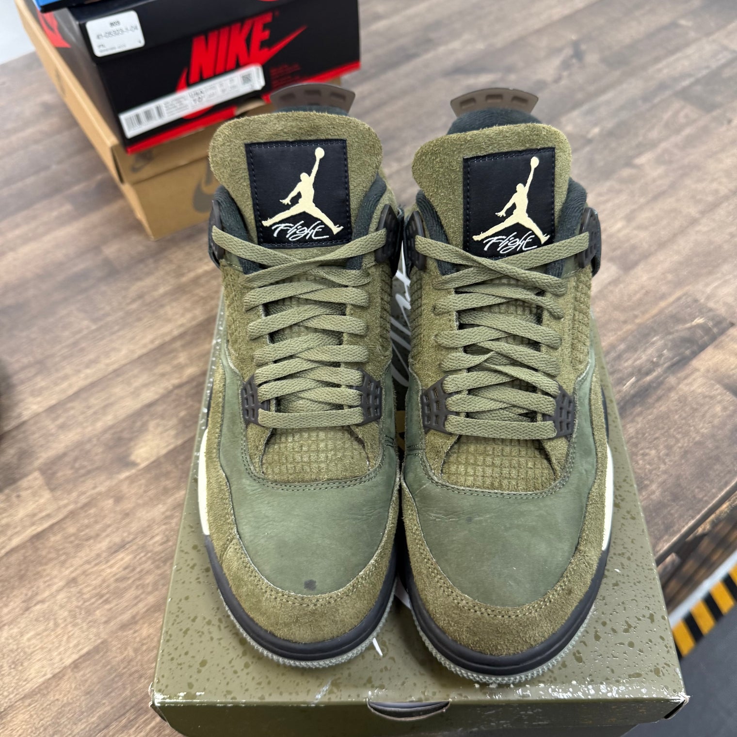 Craft Olive Jordan 4 Retro (Used)