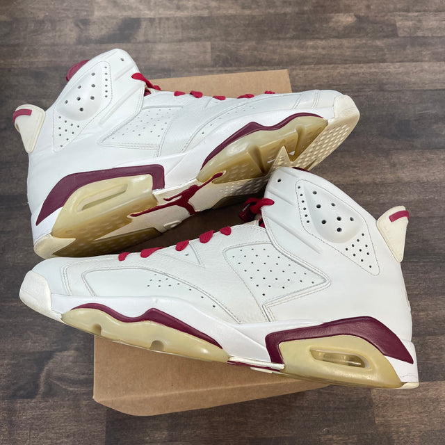 Maroon Jordan 6 (2015) (USED, No Box)