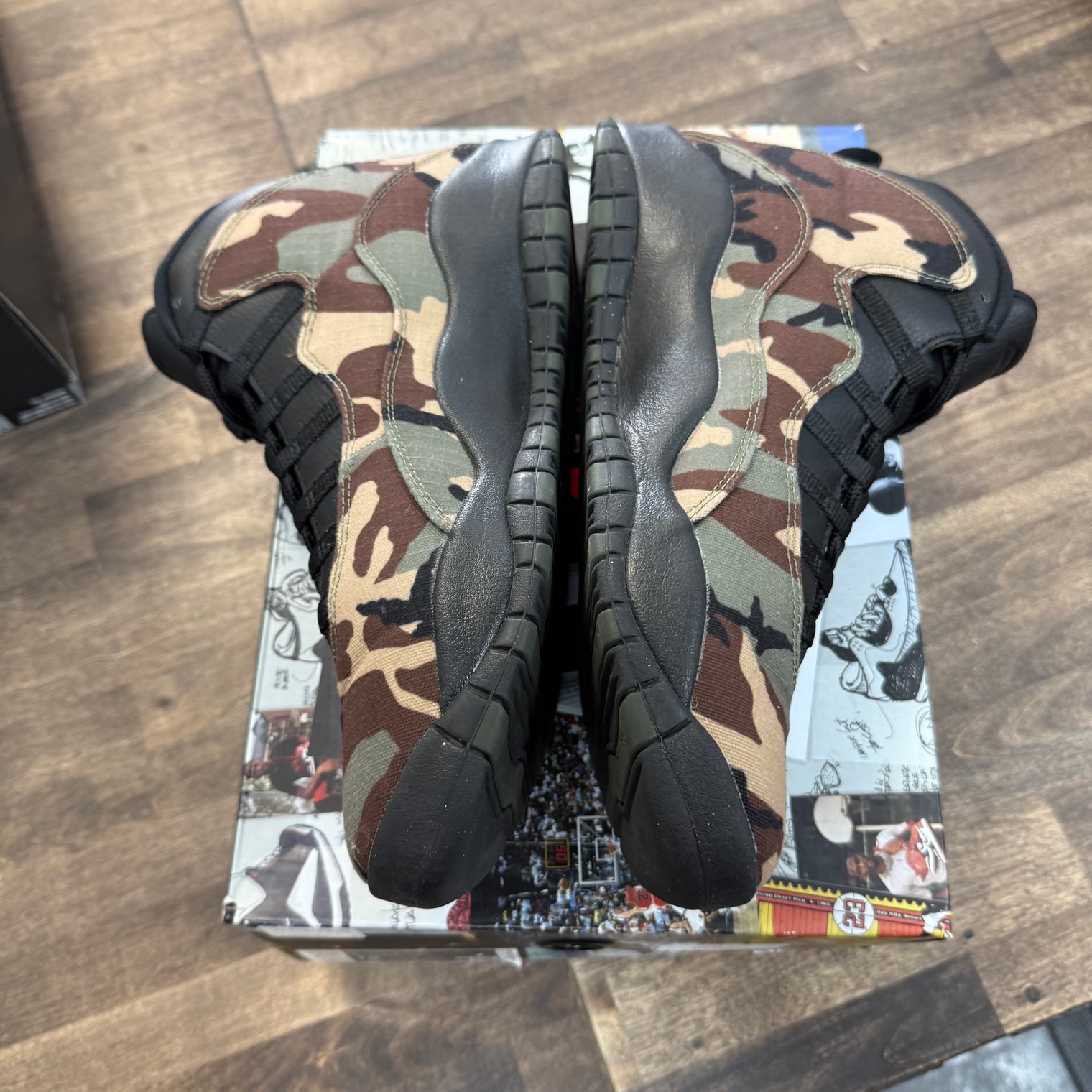 Woodland Camo Jordan 10 Retro (USED)