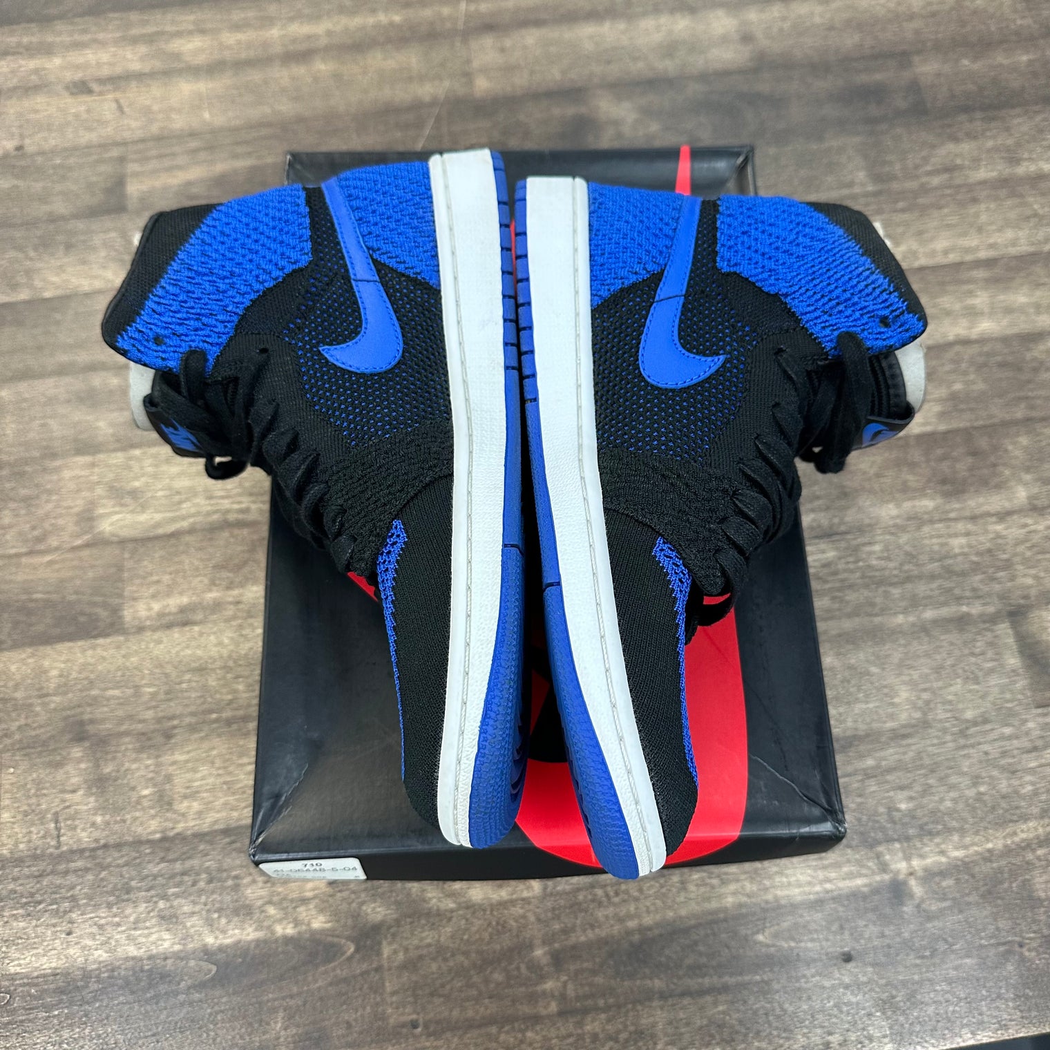Royal Jordan 1 High Flyknit (USED)