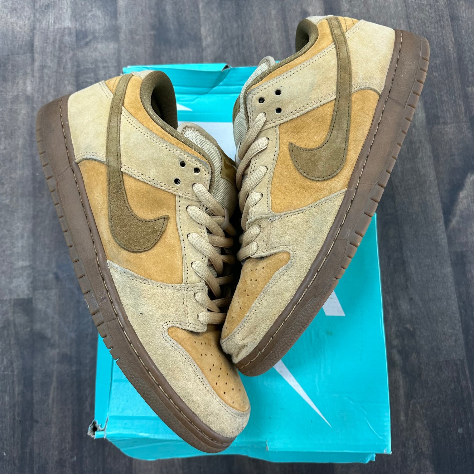Reeses Forbes Wheat SB Dunk Low (Used)