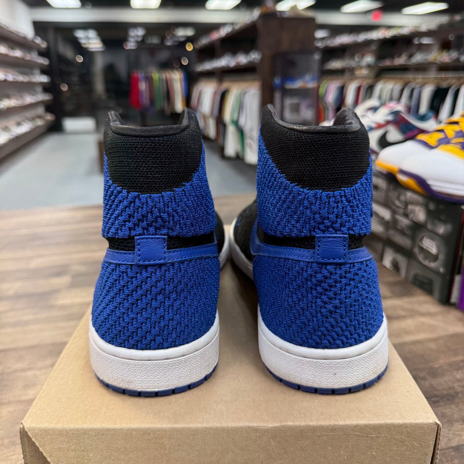 Flyknit Royal Jordan 1 High Retro (USED, No Box)