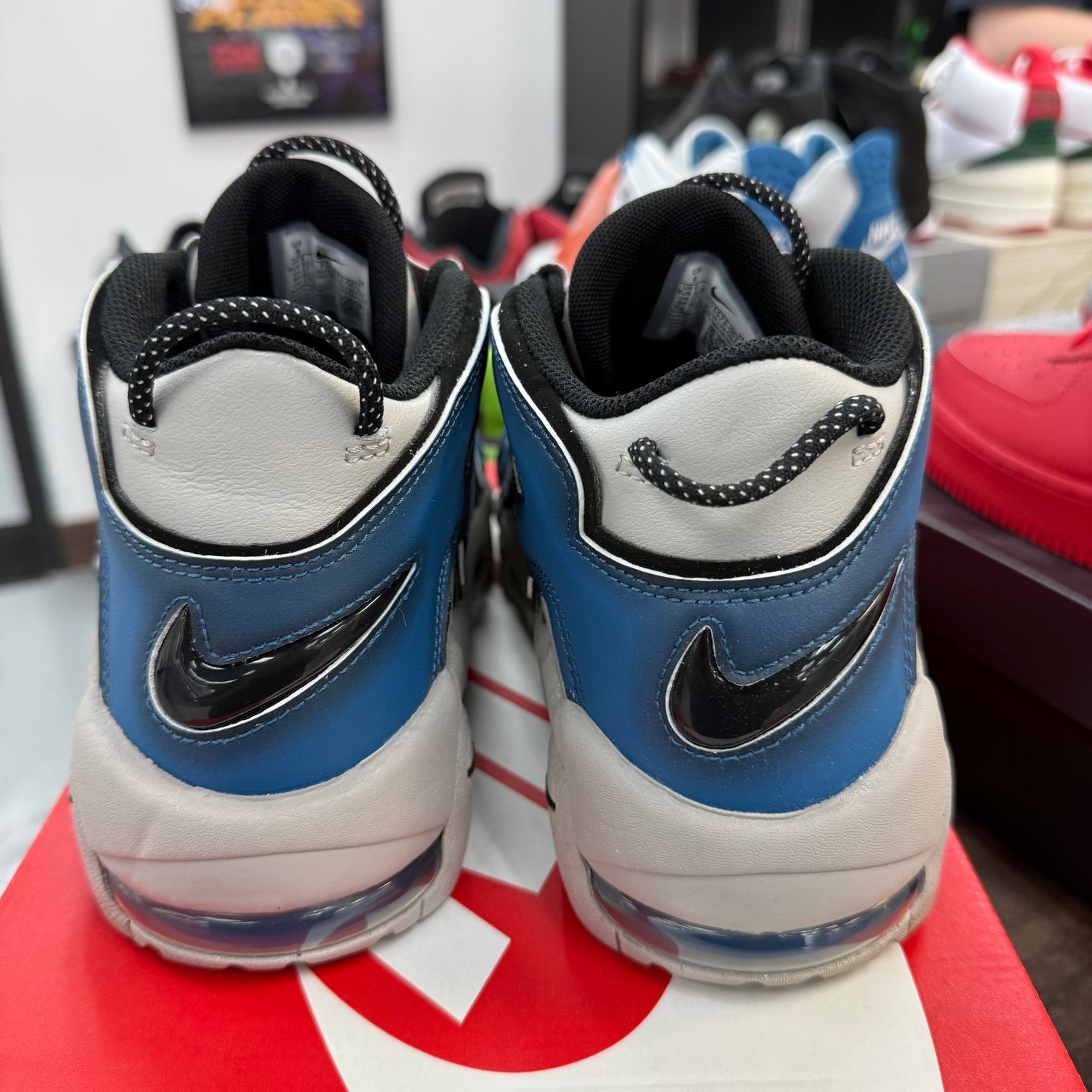 Industrial Blue Air More Uptempo (USED)