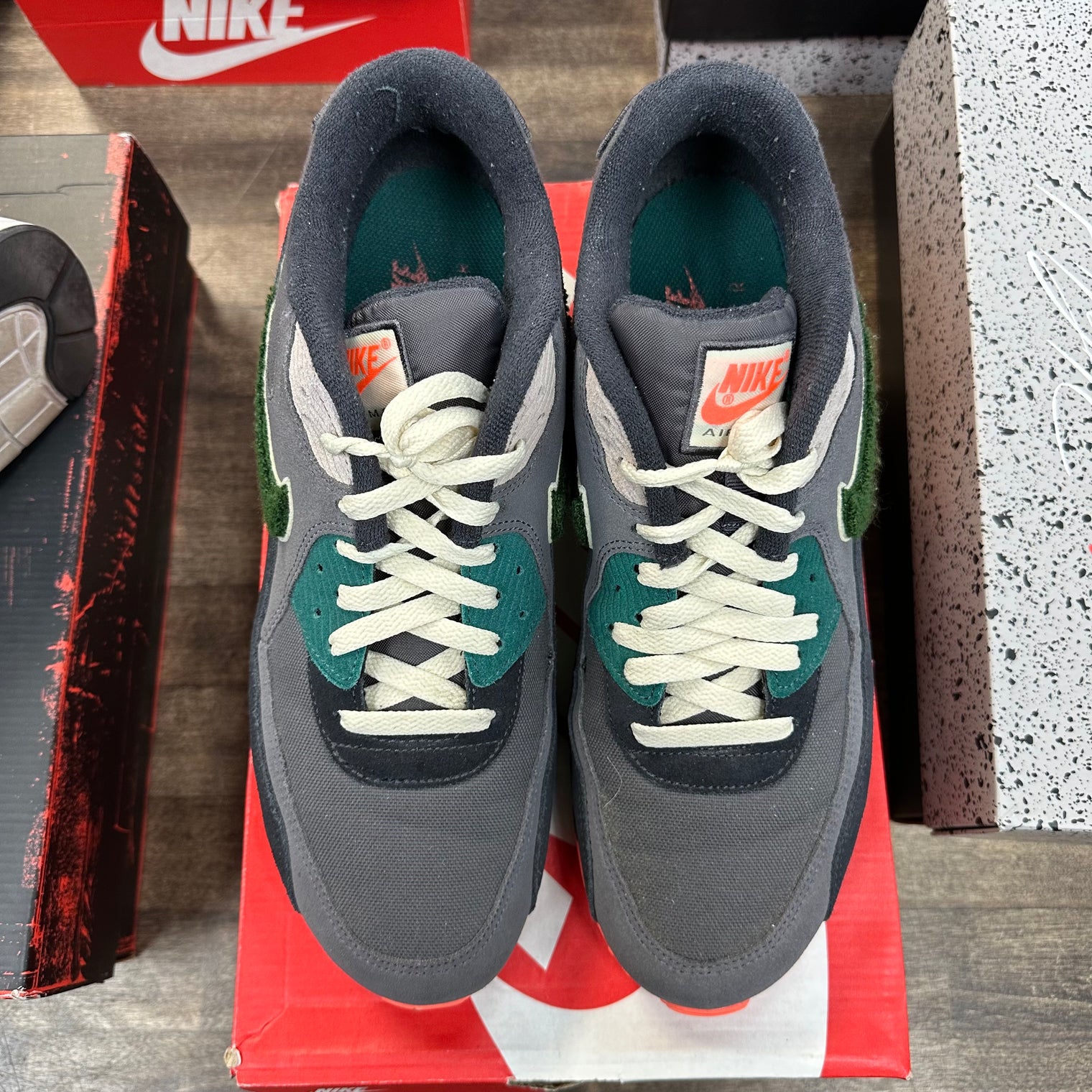 Oil Grey Rainforest Nike Air Max 90 (USED)