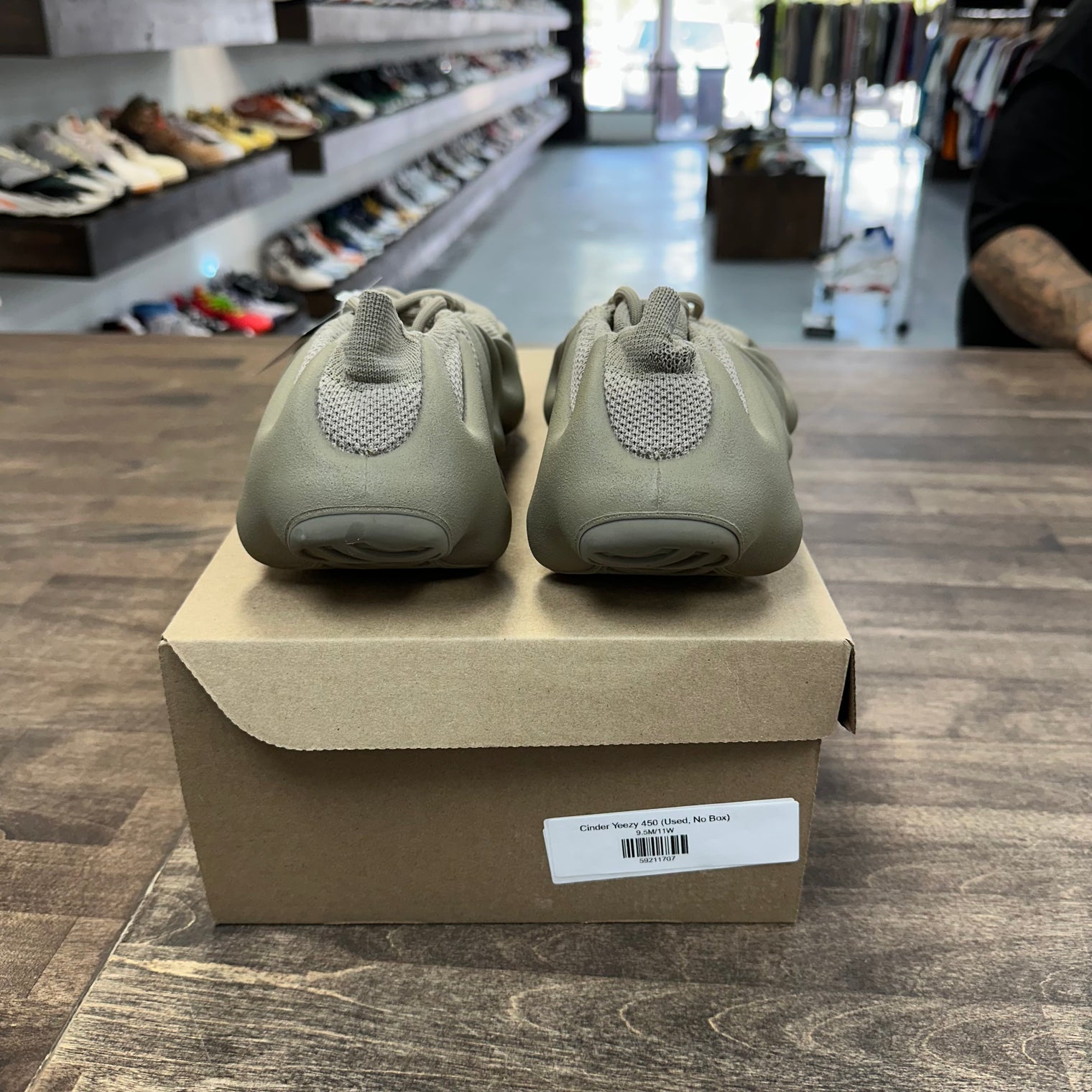 Cinder Yeezy 450 (Used, No Box)