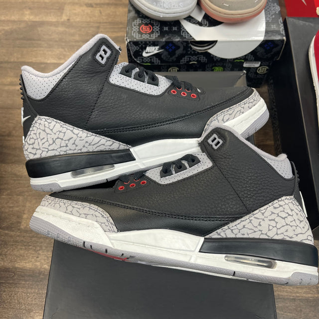 Black Cement Jordan 3 (GS) (USED)