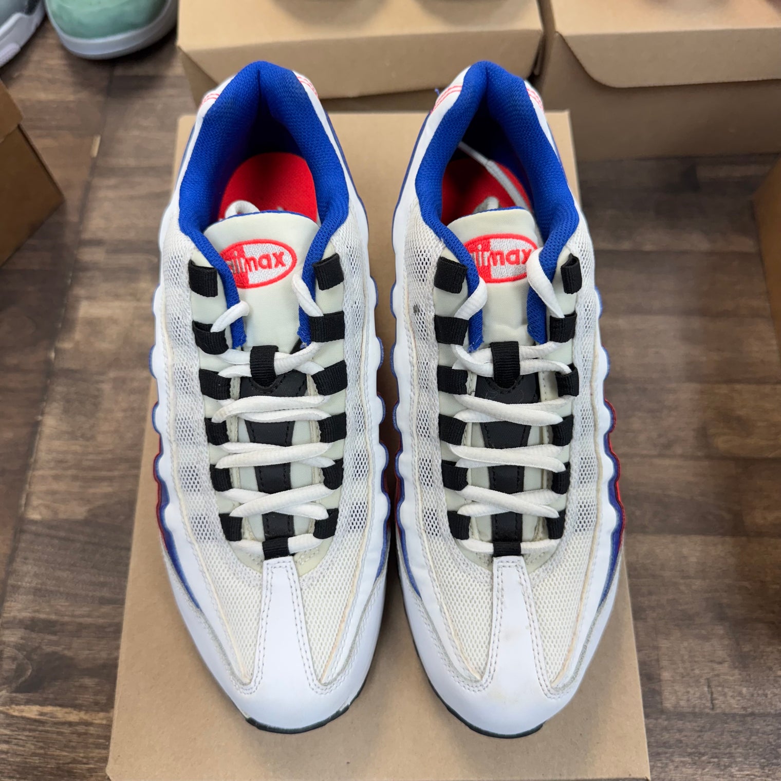 Nike Air Max 95 Crimson Black Yellow (USED, No Box)