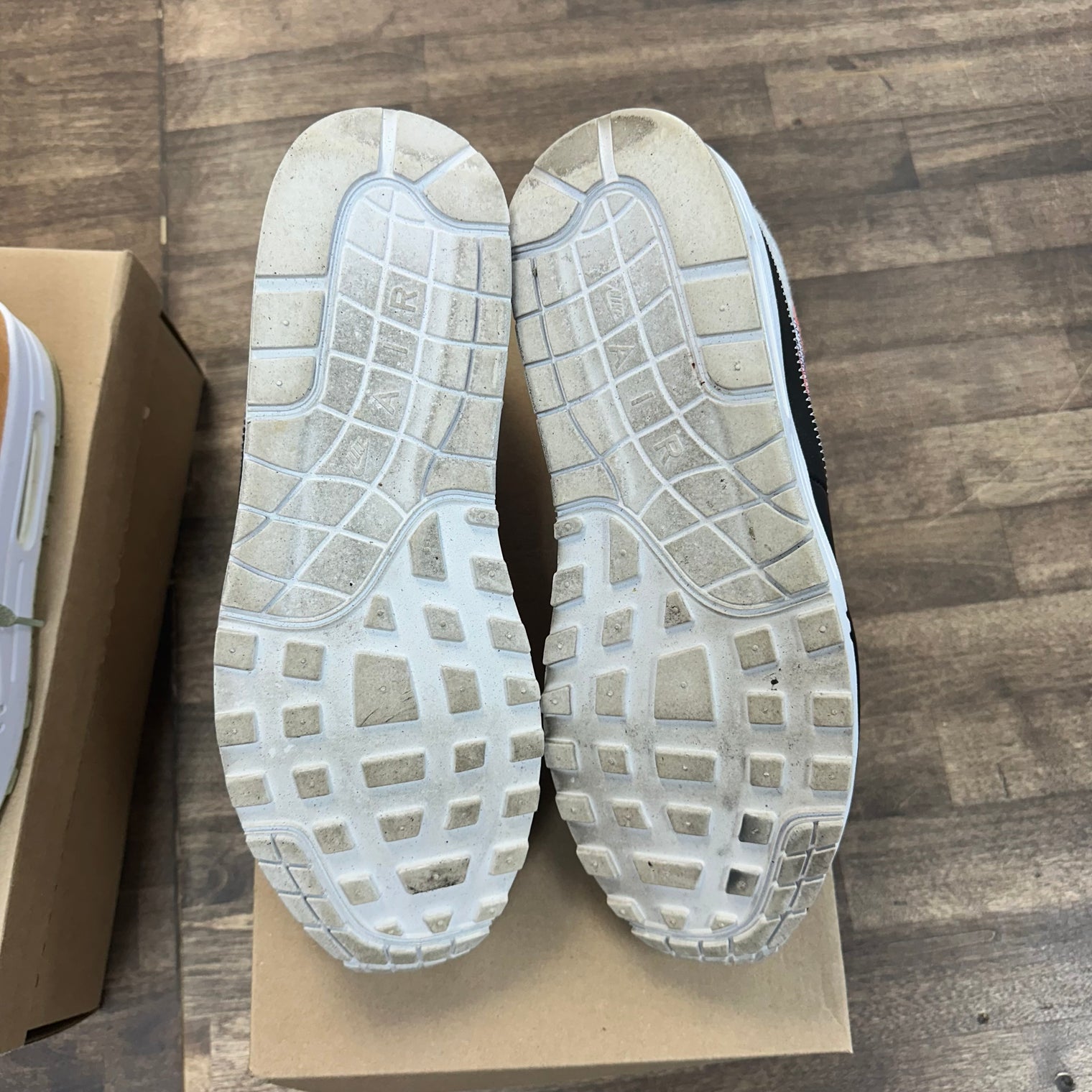 Recycled White Nike Air Max 1 (USED, No Box)