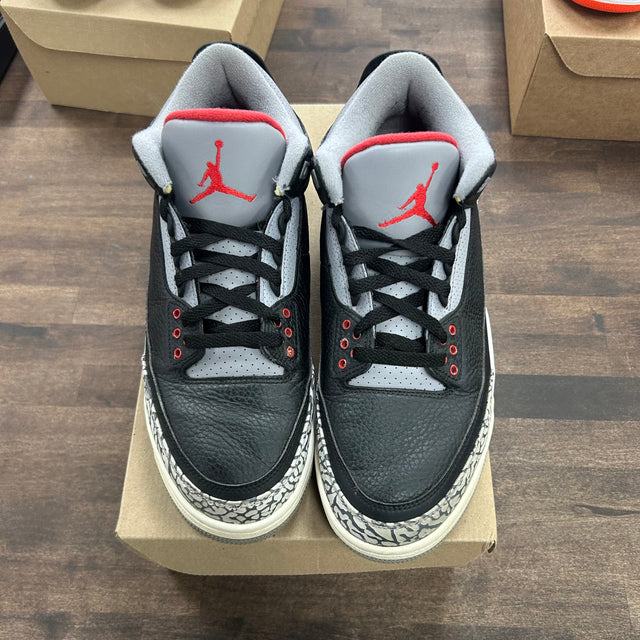 Black Cement Jordan 3 2018 (USED, No Box)