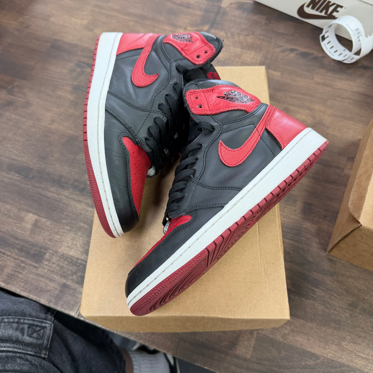 Banned Bred Jordan 1 High (USED, No Box)