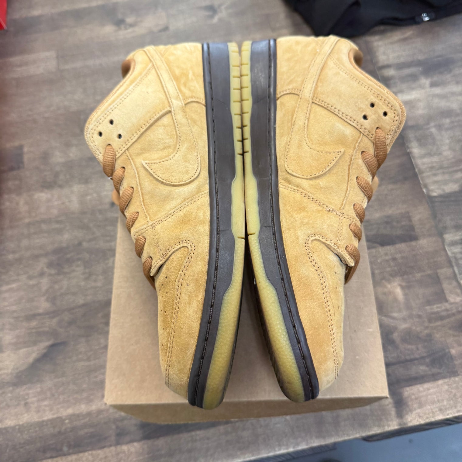 Wheat SB Dunk Low (USED, No Box)