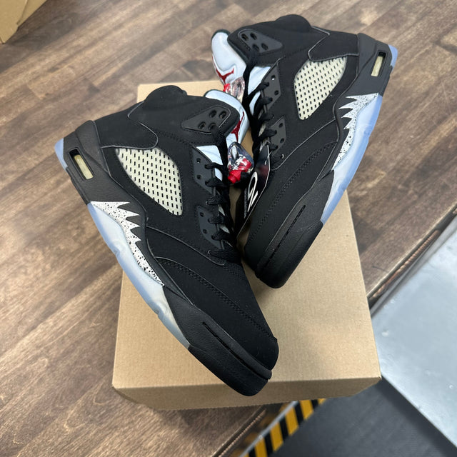 Black Metallic Jordan 5 (2016) (No Box)