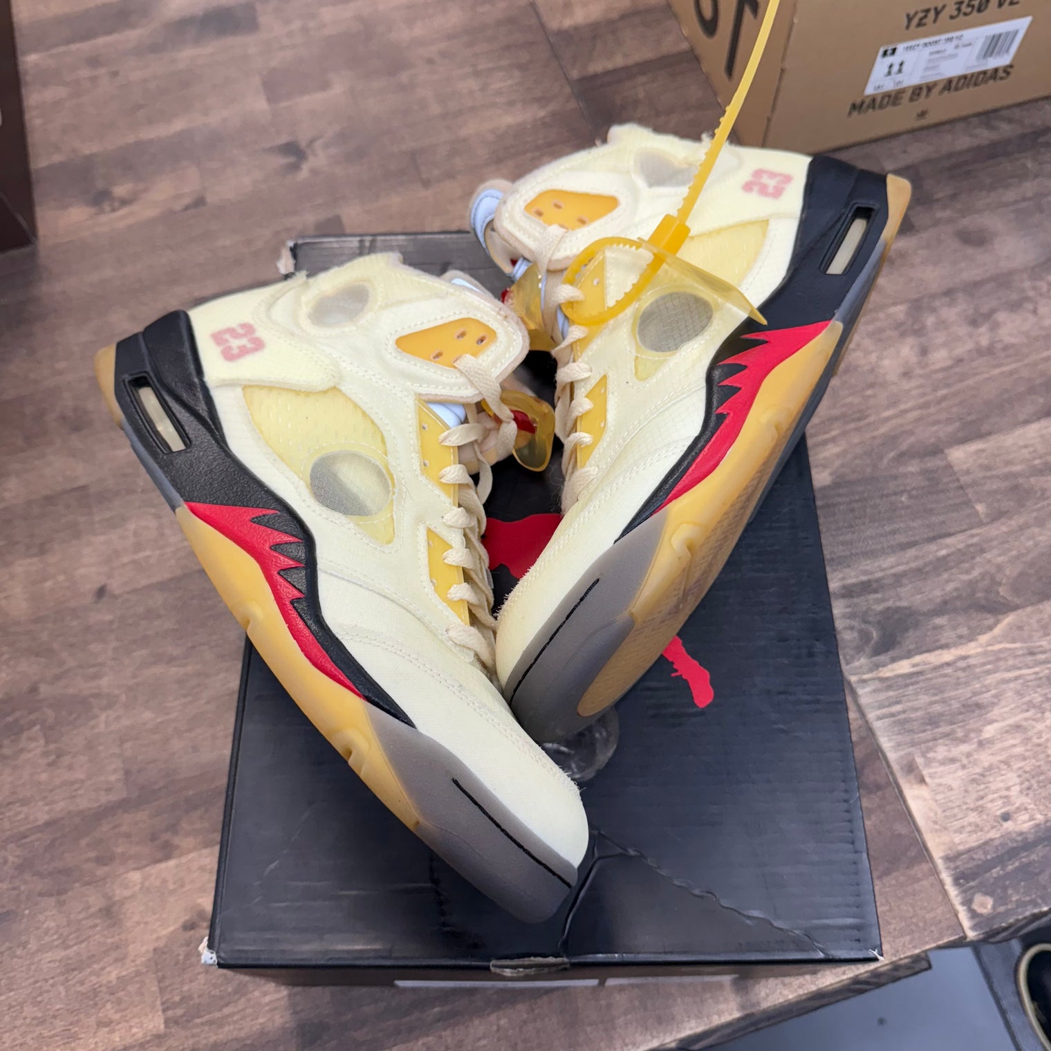 Sail Off-White Jordan 5 (USED)