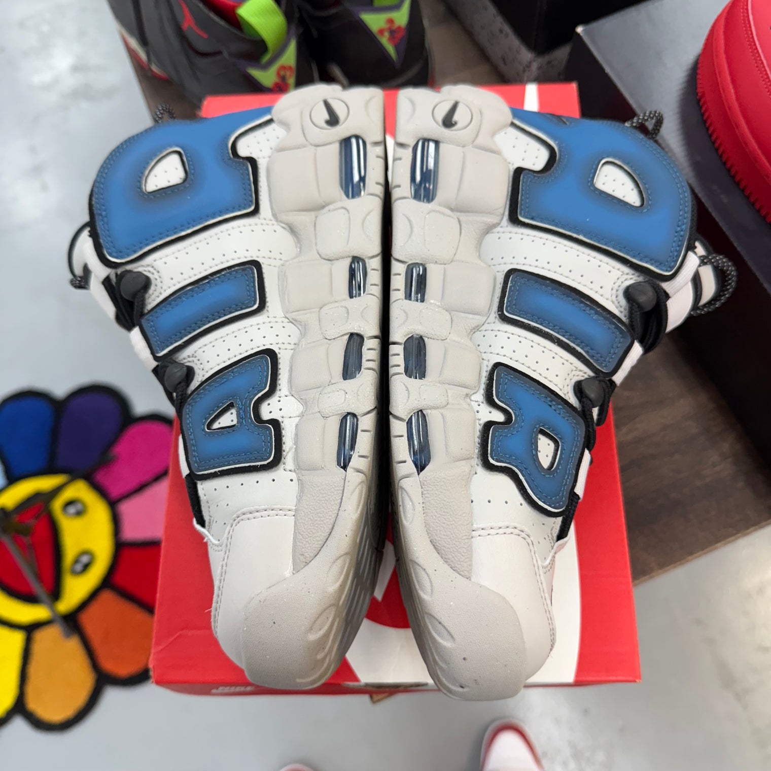 Industrial Blue Air More Uptempo (USED)