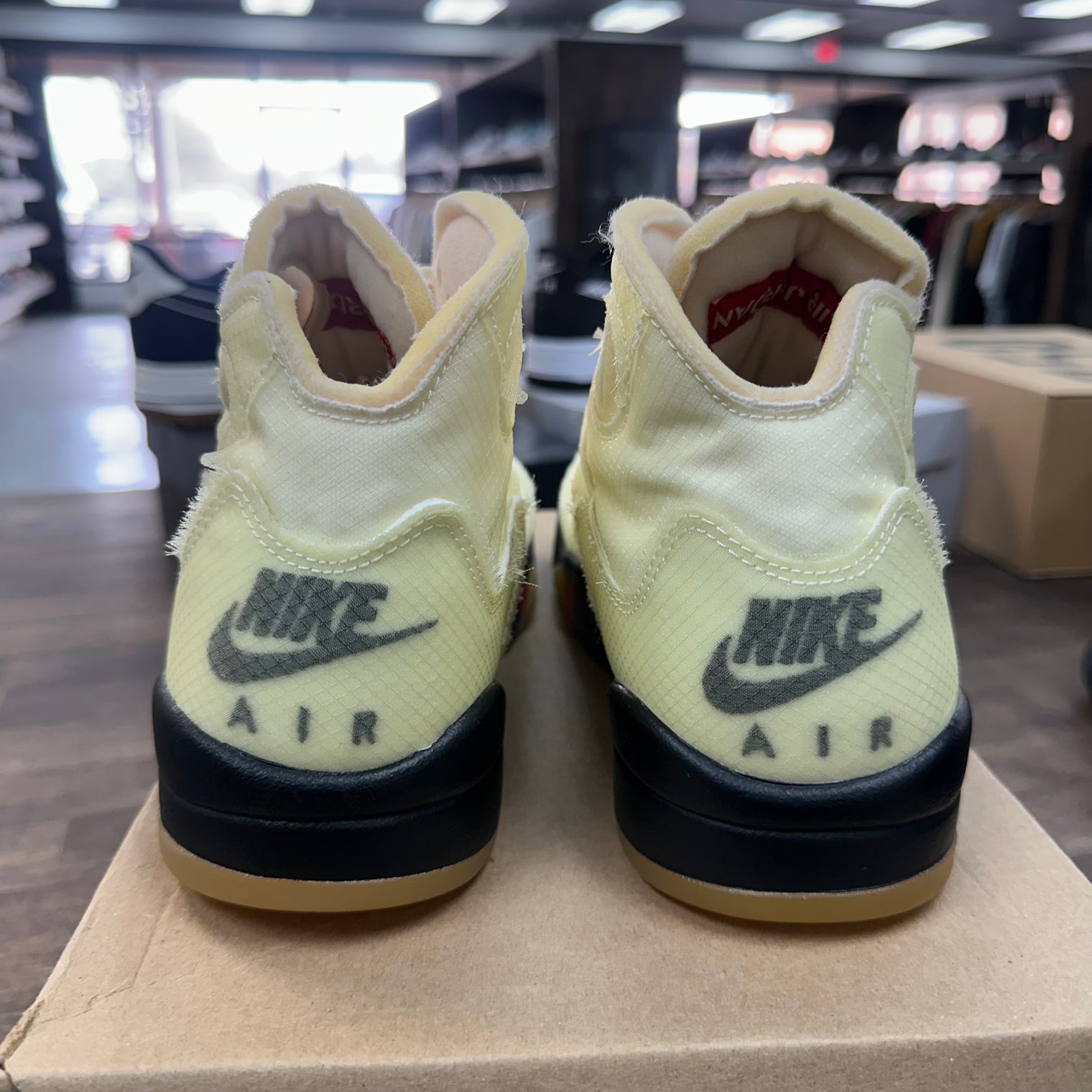 Off White Sail Jordan 5 (B-Grade) (No Box)