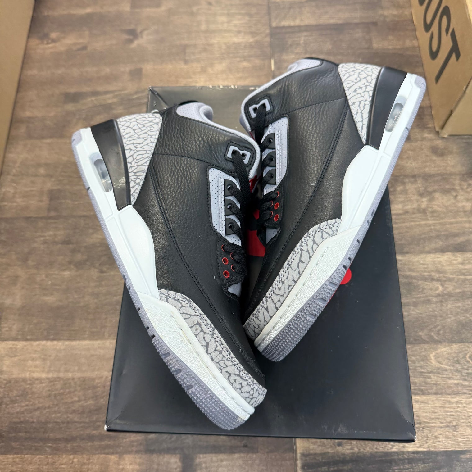 Black Cement Jordan 3 Retro (USED)