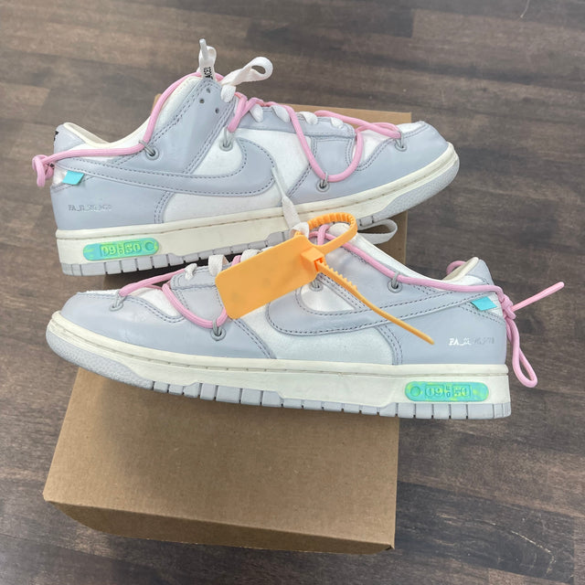 Lot 9 Off-White Nike Dunk Low (USED, No Box)