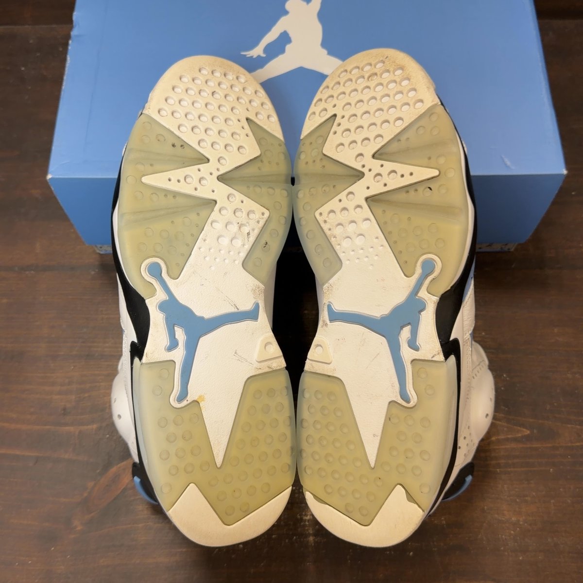 Jordan 6 Retro UNC White Size 11.5 (Pre-Owned) - aux