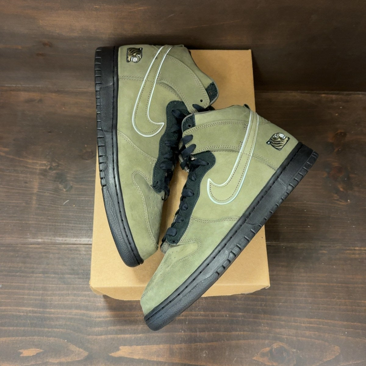 Nike Dunk High Soulgoods Olive Size 10.5 (Pre-Owned) - Image 2