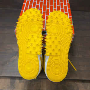Nike Air Force 1 Mid SP Off-White Varsity Maize - Image 7