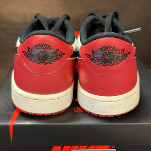 Jordan 1 Retro Low OG Black Toe (2023) Size 10 (Pre-Owned) - aux