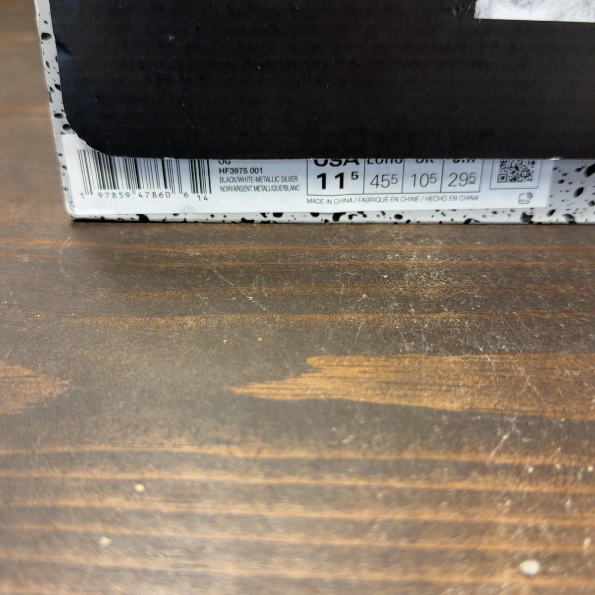 Jordan 5 Retro OG Black Metallic Reimagined Size 11.5 (Pre-Owned) - aux