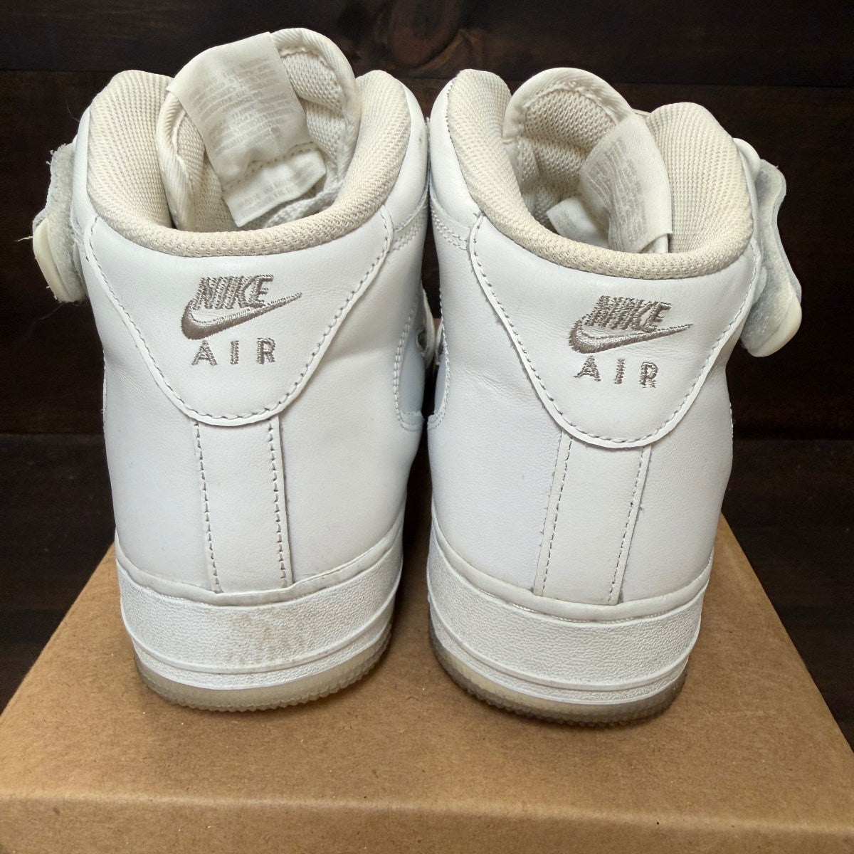 Nike Air Force 1 Mid '07 Color of the Month Summit White Size 11 (Pre-Owned) - Image 4