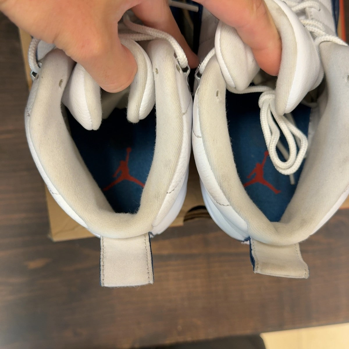 Jordan 12 Retro French Blue (2025) Size 13 (Pre-Owned) - Image 6