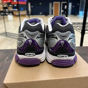 Saucony ProGrid Omni 9 White Black Silver Purple Size 12 (Pre-Owned) - Image 4