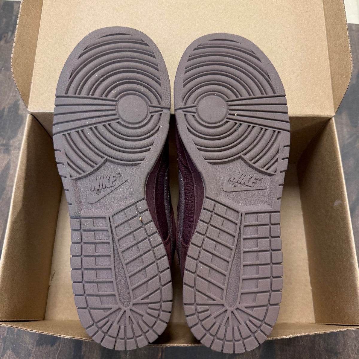 Nike Dunk Low Retro Premium Burgundy Crush Size 12 (Pre-Owned) - Image 6
